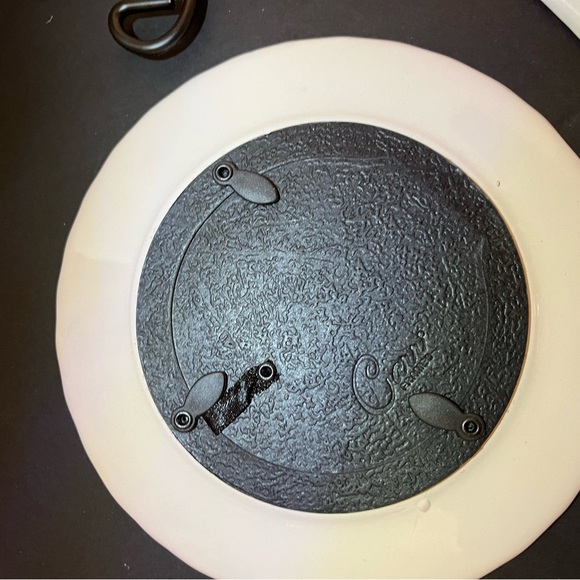 Carr Porcelain Floral Photo Frames Set W/Black Wall Rack  Set Of 3- NIB - Picture 8 of 8